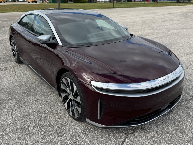 Lucid Air aluguel do carro