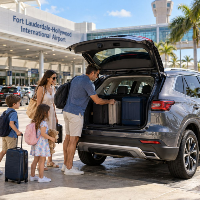 Long term car rental at Fort Lauderdale Airport FLL